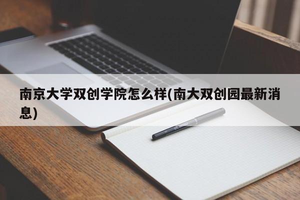 南京大学双创学院怎么样(南大双创园最新消息)